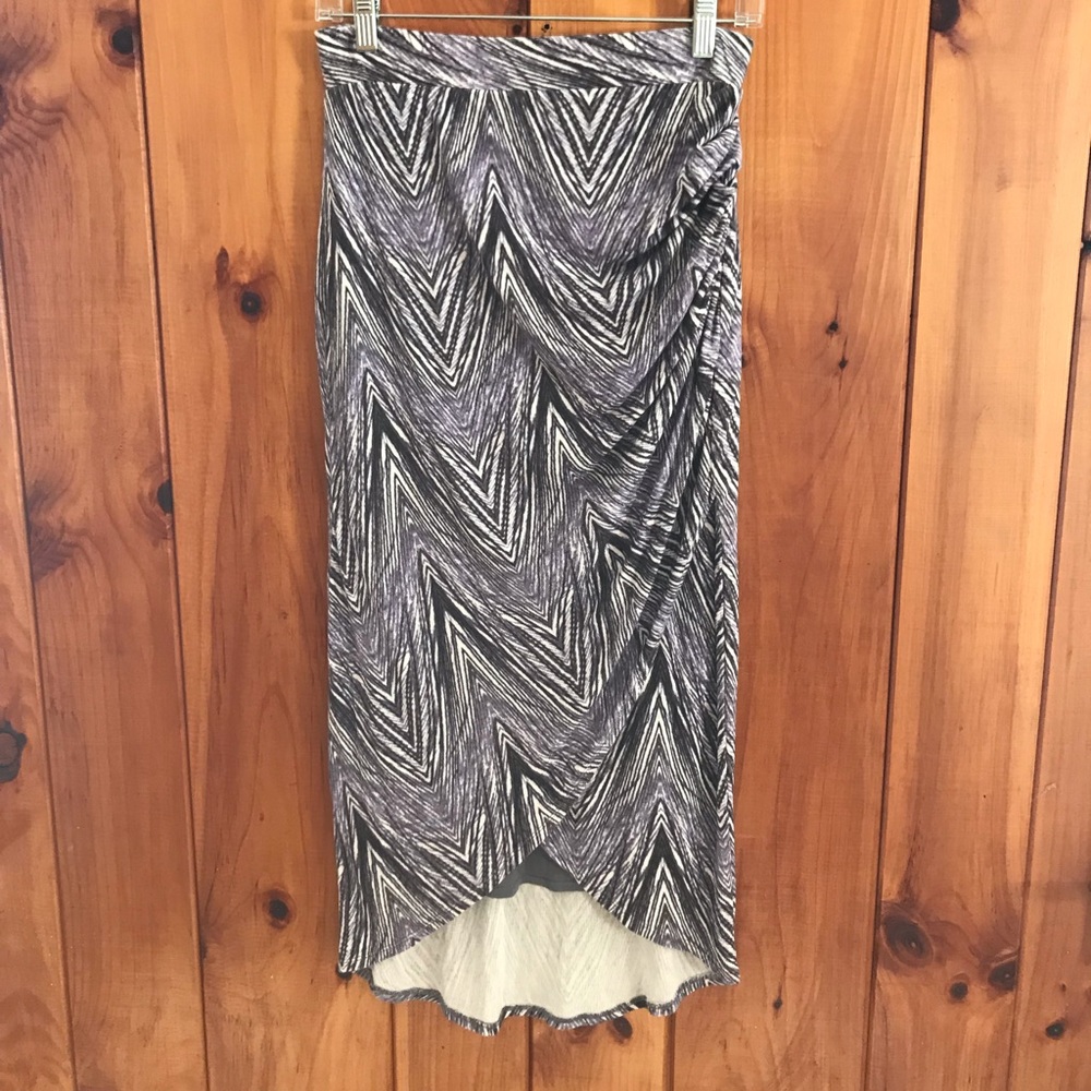 Anthropologie hi-lo skirt